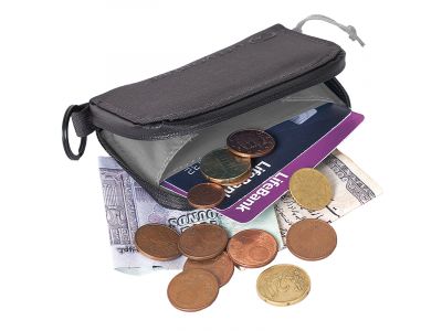 Lifeventure RFiD Coin Recycled peňaženka, grey