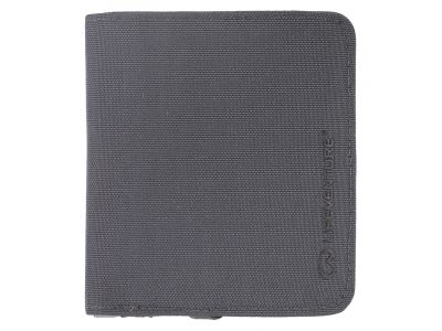 Lifeventure RFiD Compact Wallet Recycled wallet, grey