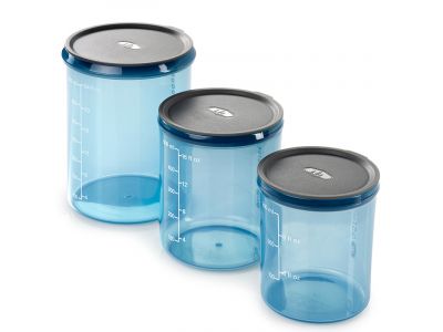GSI Outdoors Infinity Storage Set konténerkészlet átlátszó kék