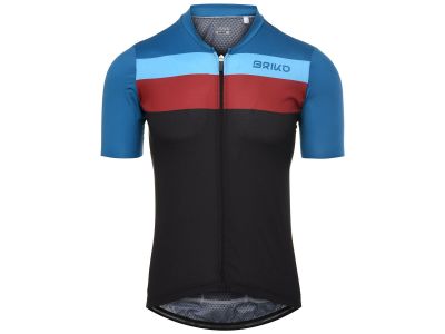 Briko JERSEYKO STRIPE cycling jersey black