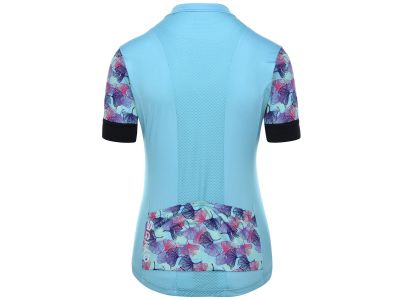 Damska koszulka rowerowa Briko JERSEYKA BLOOM w kolorze jasnoniebieskim