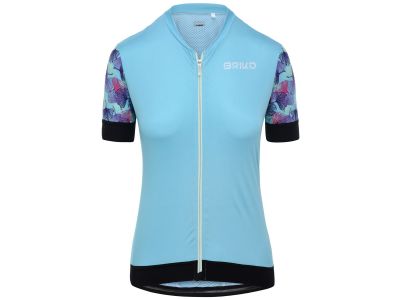 Briko JERSEYKA BLOOM dámský cyklistický dres světle modrá