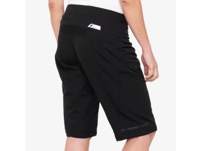 100 % Airmatic Damen-Shorts, schwarz