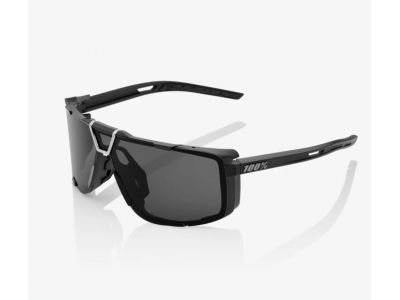 100% Eastcraft glasses, matte black/smoke lens