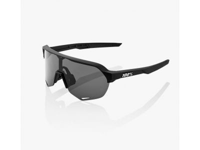 100 % S2-Brille, Soft-Tact-Gläser in Schwarz/Smoke