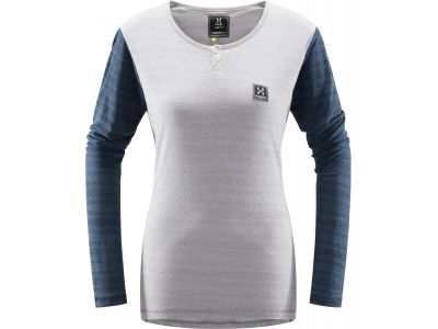 Haglöfs DAL women's long sleeve t-shirt, gray/blue
