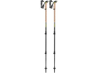 LEKI Sherpa palice, 110 - 145 cm, dark anthracite/copper/neon yellow