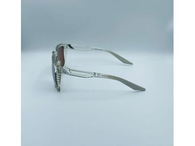 100% Renshaw okuliare Polished Crystal Haze/HiPER Silver Mirror Lens