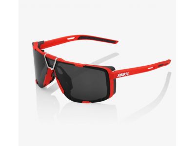 100% Eastcraft okuliare Soft Tact Red/Black Mirror Lens