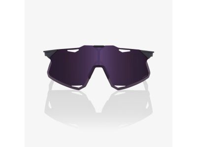 100% Hypercraft brýle, matte metallic digital brights/dark purple lens