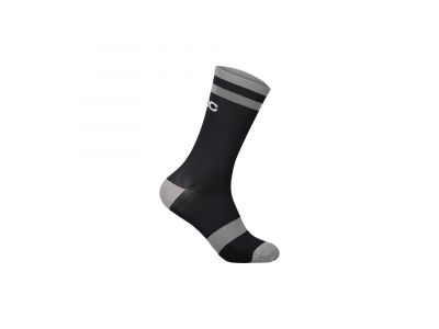 POC Lure MTB Long ponožky, uranium black/granite grey