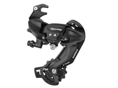 Shimano RD-TY300-B 6/7 sp. derailleur with hook black