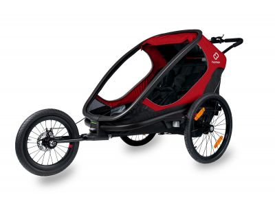 Wózek rowerowy dla dzieci Hamax OUTBACK, czerwony/czarny