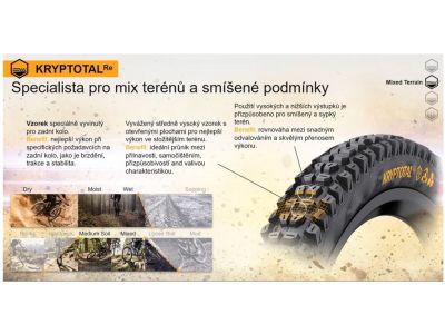 Continental Kryptotal Enduro Soft 27,5x2,40 &quot;TLR E-25 tire rear kevlar black