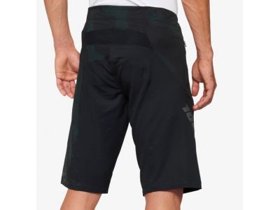 100 % Airmatic LE-Shorts, schwarzes Tarnmuster