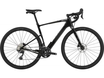 Cannondale Topstone Carbon 3 L 28-as kerékpár, feketére/fehérre színezve