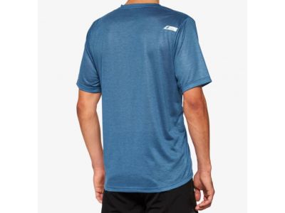 koszulka rowerowa 100% Airmatic Mesh, łupkowy błękit