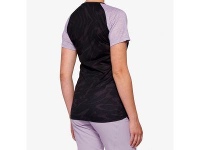 100% Airmatic dámsky dres, Black/Lavender