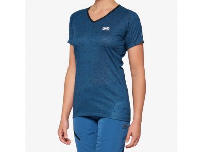 100% Airmatic women&amp;#39;s jersey short sleeve Slate Blue