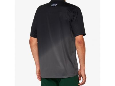100% Celium Short Sleeve Jersey dres, black/charcoal