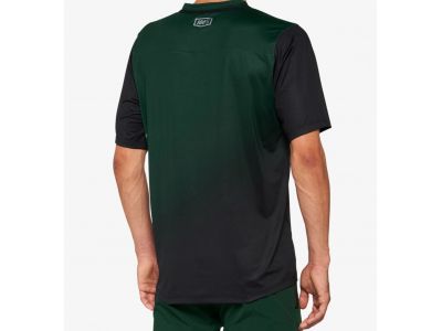 100% Celium Short Sleeve Jersey dres, forest green/black