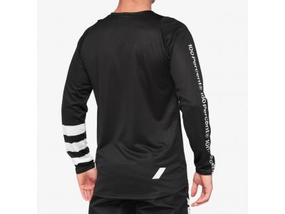 100% R-Core koszulka rowerowa, czarna/biała