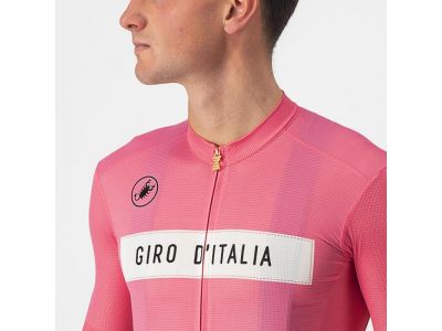 Koszulka rowerowa Castelli GIRO FUORI w kolorze różowym