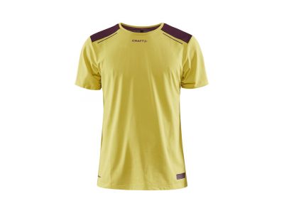 Craft PRO Hypervent SS T-shirt, yellow/purple