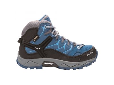 Pantofi copii Salewa Alp Trainer Mid GTX, denim închis/carbune