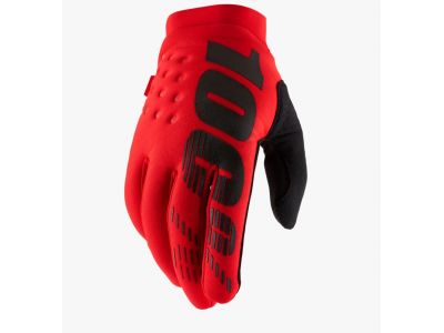 100% Brisker men&amp;#39;s gloves Red