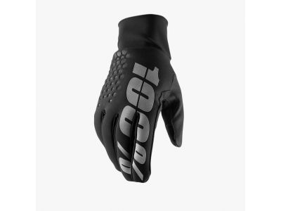 100% Hydromatic Brisker Gloves rukavice, Black