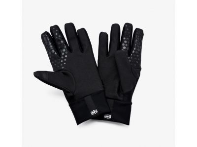 100% Hydromatic Brisker Gloves, Black
