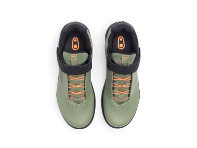 Pantofi Crankbrothers Stamp Speedlace, verde/portocaliu