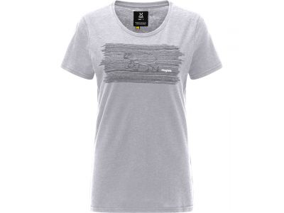 Haglöfs Trad Print women&amp;#39;s t-shirt, grey