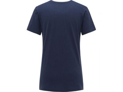 T-shirt damski Haglöfs Trad Print w kolorze niebieskim