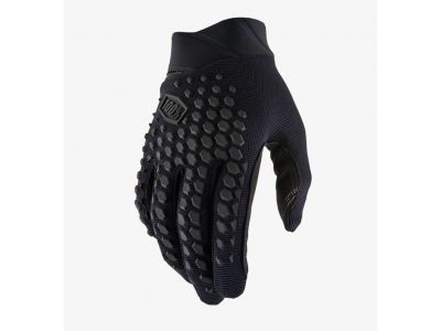 100% Geomatic gloves, black/charcoal