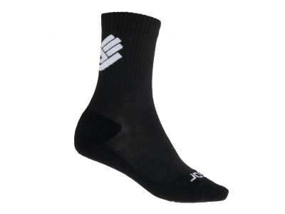 Sensor Race Merino Socken, schwarz