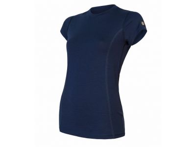 Sensor Merino Active Damen T-Shirt, tiefblau