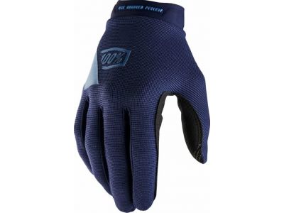 100% Ridecamp women's gloves, navy/slate
