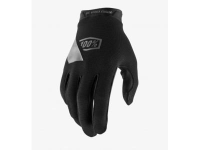 100% Ridecamp gloves, black/charcoal