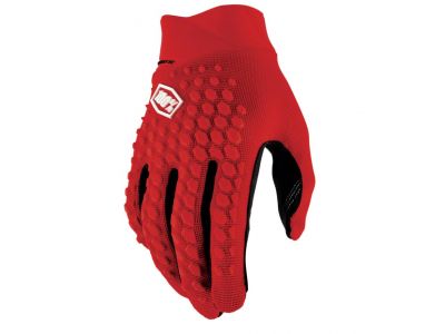 100% Geomatic gloves, red