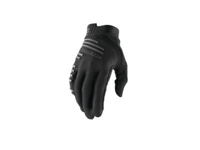 100% R-Core rukavice, čierna