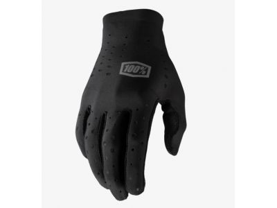 100% Sling Bike pánske rukavice Black