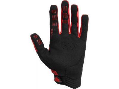 Fox Defend men&#39;s long Red Clear gloves