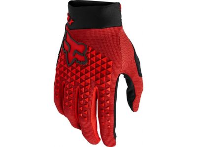 Fox Defend men&amp;#39;s long Red Clear gloves
