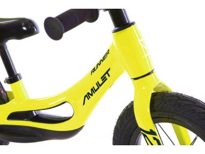 Rowerek biegowy Amulet 12 Runner, żółty