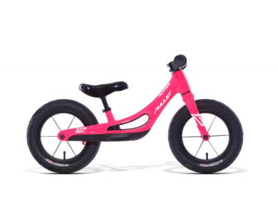 Amulet 12 Runner balance bike, pink