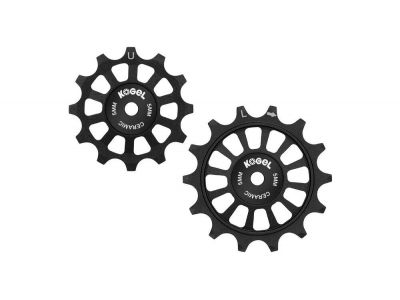 Kogel Shimano road pulleys with all-ceramic bearings, 12/14T, for R9200/R8100