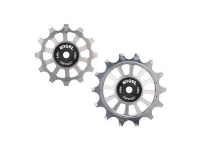 Kogel Shimano road pulleys with ceramic bearings, 12/14T, for R9200/R8100, raw