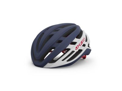 Giro Agilis Helm, dunkelblau/weiß/rot